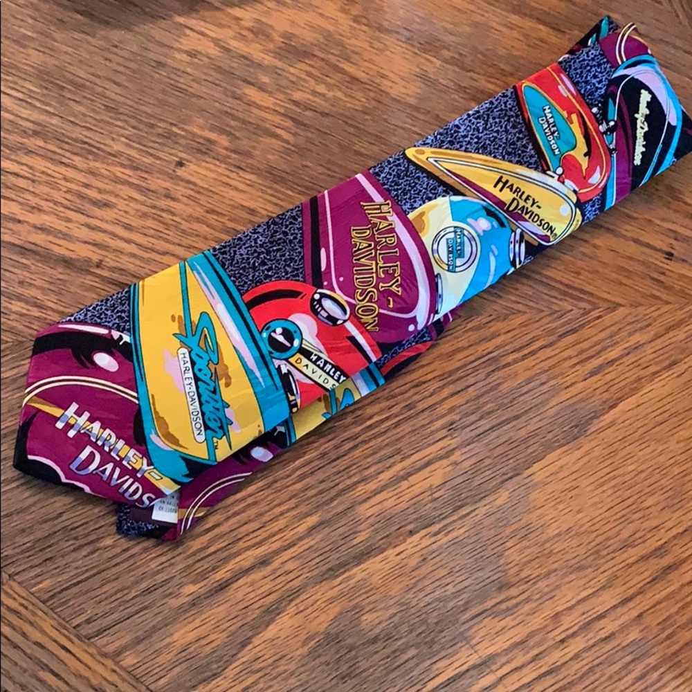 Men’s Harley Davison tie